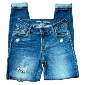 Old Navy Rockstar Skinny Distressed Jeans Size 2